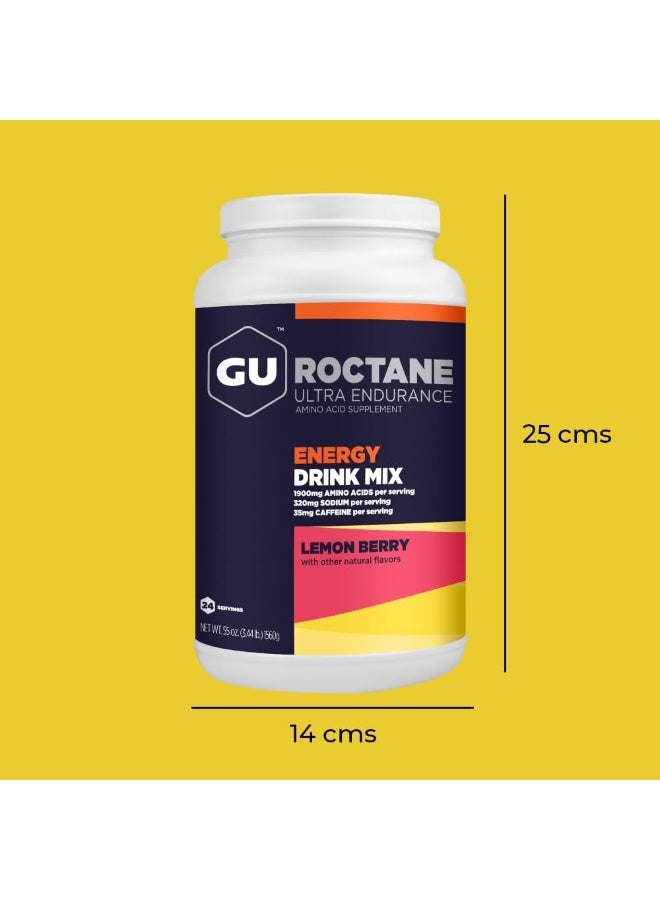 Gu Energy Roctane Ultra Endurance Energy Drink Mix, Lemon Berry - Image 4